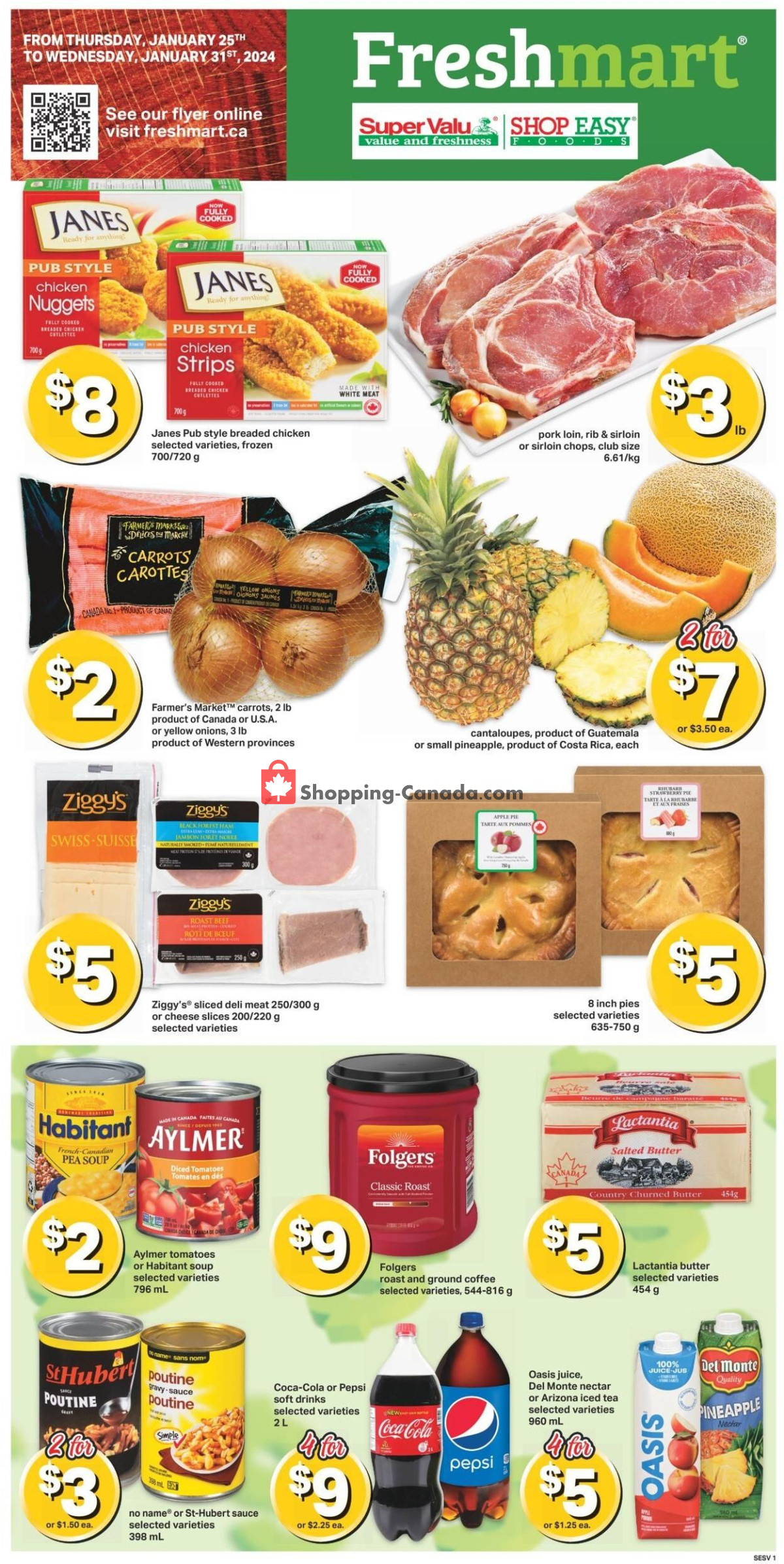 Shop Easy Foods & SuperValu flyer from Thursday January 25, 2024 to Wednesday January 31, 2024 - page 2