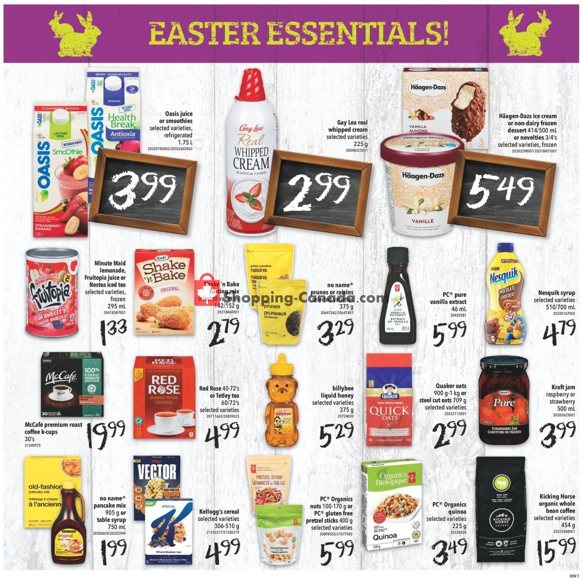 Shop Easy Foods & SuperValu flyer from Friday March 26, 2021 to Thursday April 1, 2021 - page 7