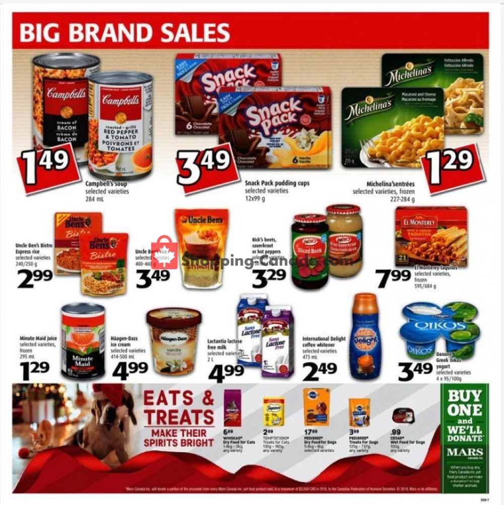 Shop Easy Foods & SuperValu flyer from Friday November 23, 2018 to Thursday November 29, 2018 - page 7