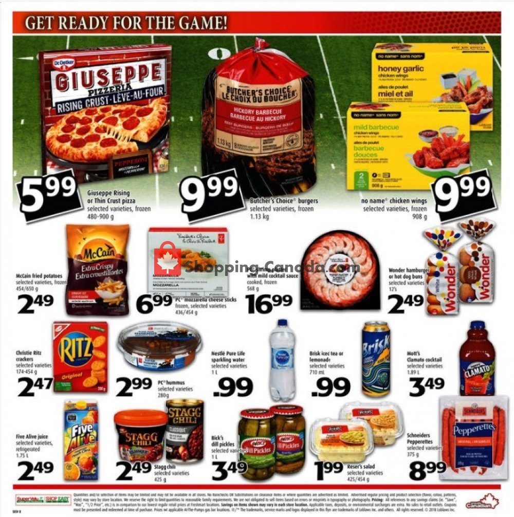 Shop Easy Foods & SuperValu flyer from Friday November 23, 2018 to Thursday November 29, 2018 - page 8