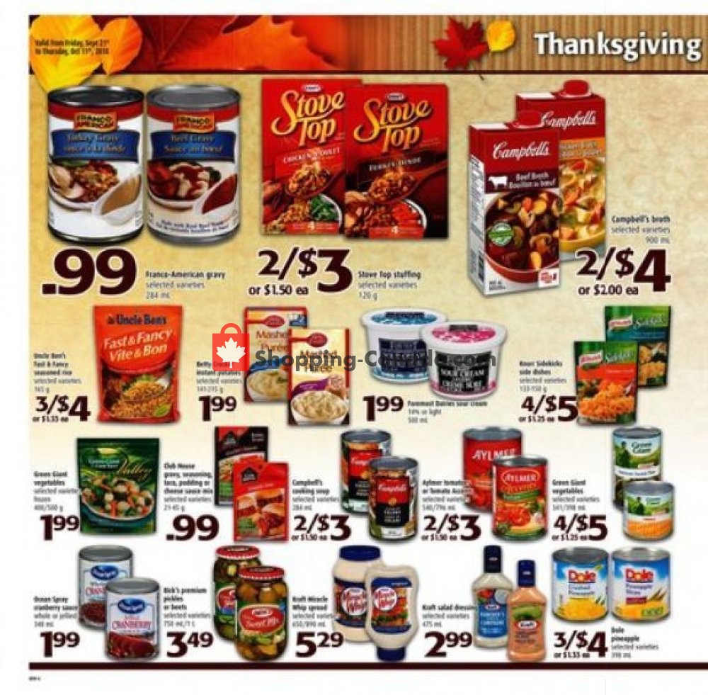 Shop Easy Foods & SuperValu flyer from Friday September 21, 2018 to Thursday September 27, 2018 - page 6