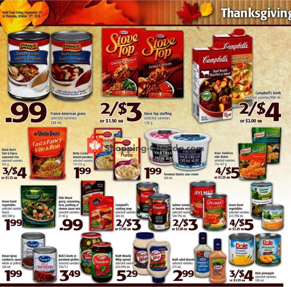 Shop Easy Foods & SuperValu flyer from Friday September 28, 2018 to Thursday October 4, 2018 - page 6