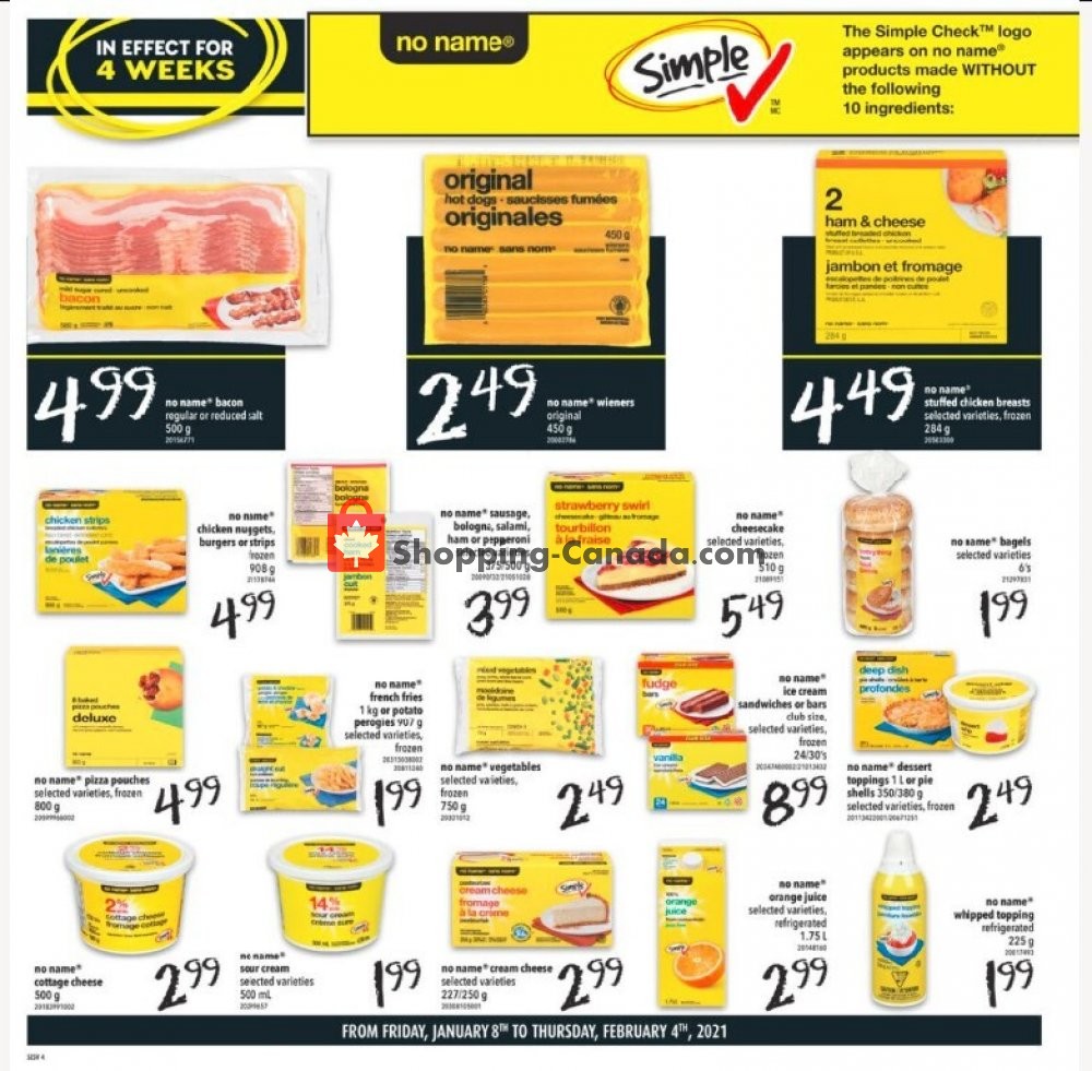 Shop Easy Foods & SuperValu flyer from Friday January 8, 2021 to Thursday January 14, 2021 - page 4