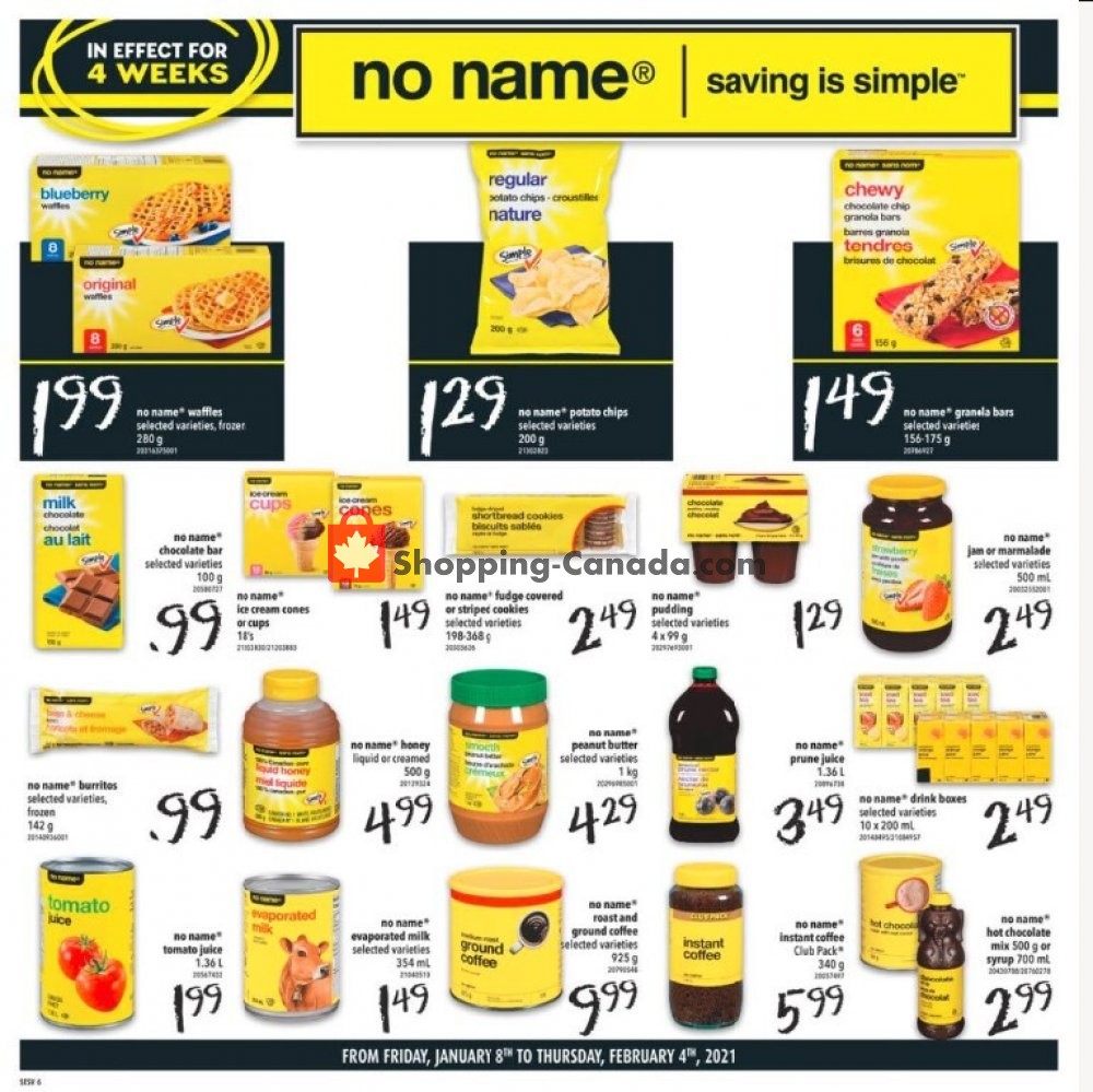 Shop Easy Foods & SuperValu flyer from Friday January 8, 2021 to Thursday January 14, 2021 - page 6