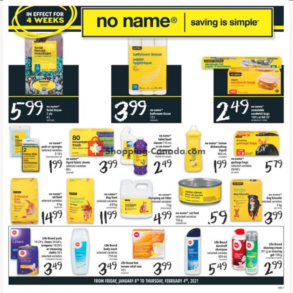 Shop Easy Foods & SuperValu flyer from Friday January 8, 2021 to Thursday January 14, 2021 - page 7