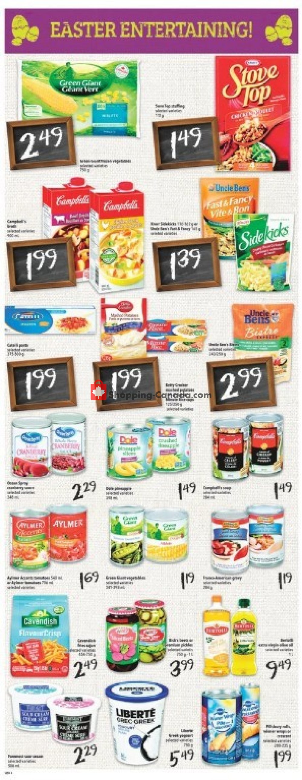 Shop Easy Foods & SuperValu flyer from Friday April 19, 2019 to Thursday April 25, 2019 - page 4
