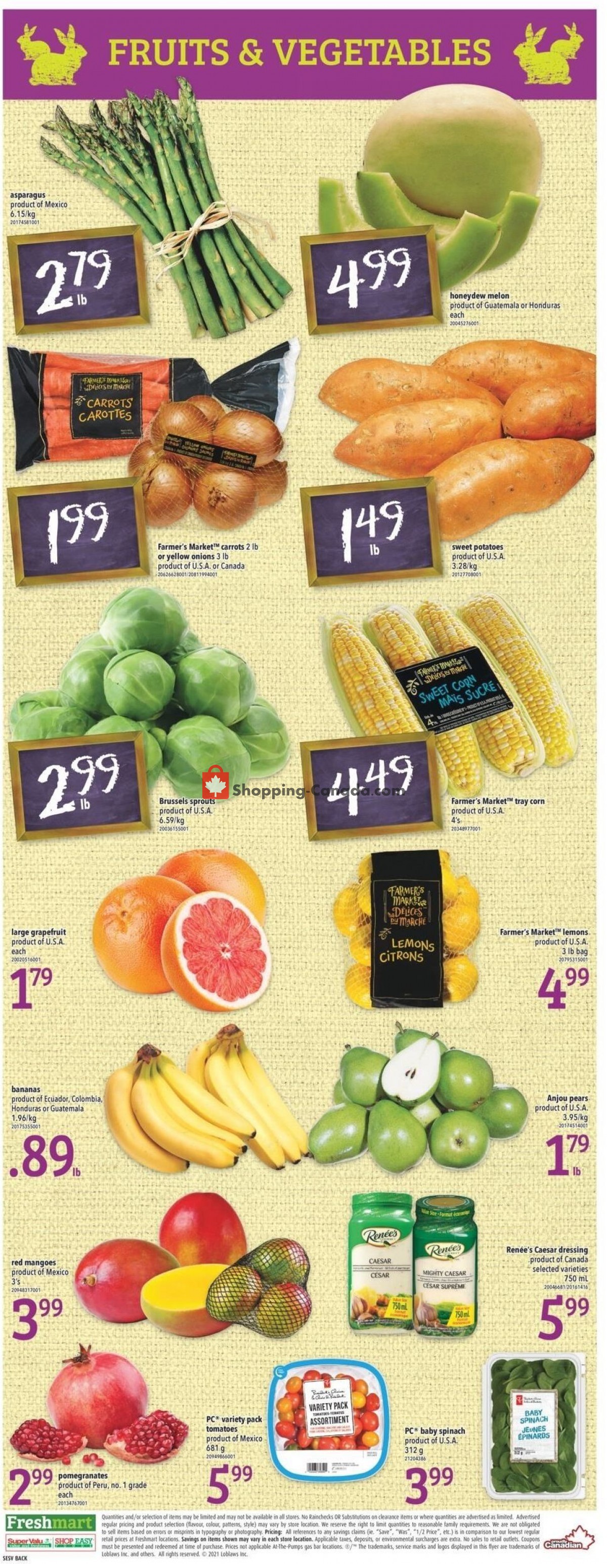 Shop Easy Foods & SuperValu flyer from Friday April 2, 2021 to Thursday April 8, 2021 - page 8