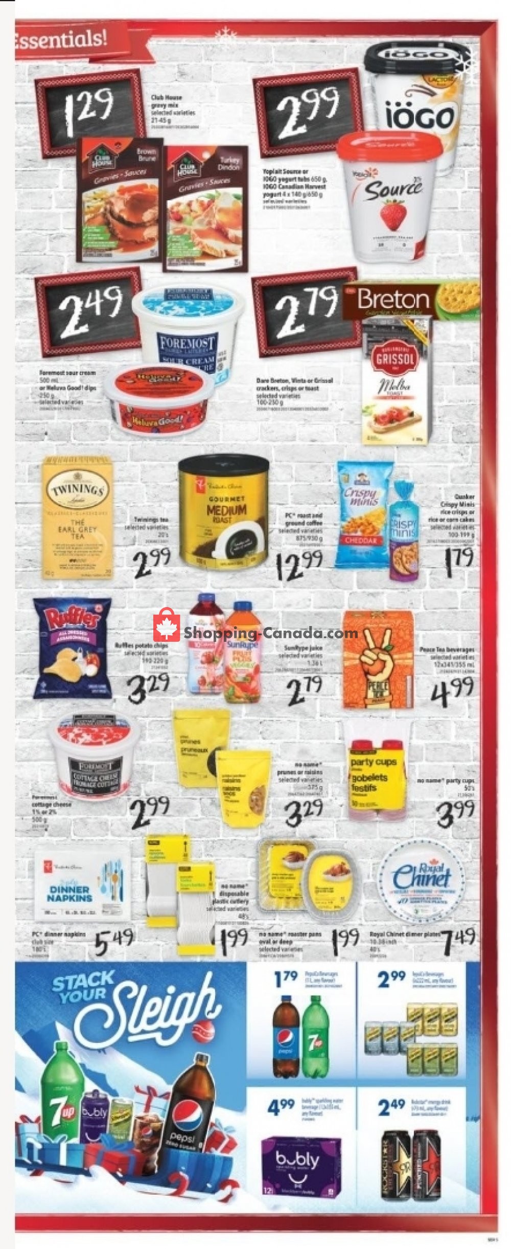 Shop Easy Foods & SuperValu flyer from Friday December 18, 2020 to Thursday December 31, 2020 - page 5