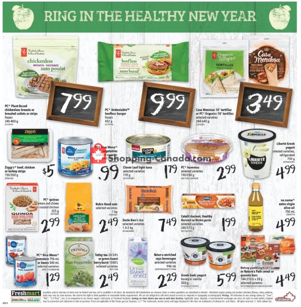 Shop Easy Foods & SuperValu flyer from Friday January 10, 2020 to Thursday January 16, 2020 - page 8