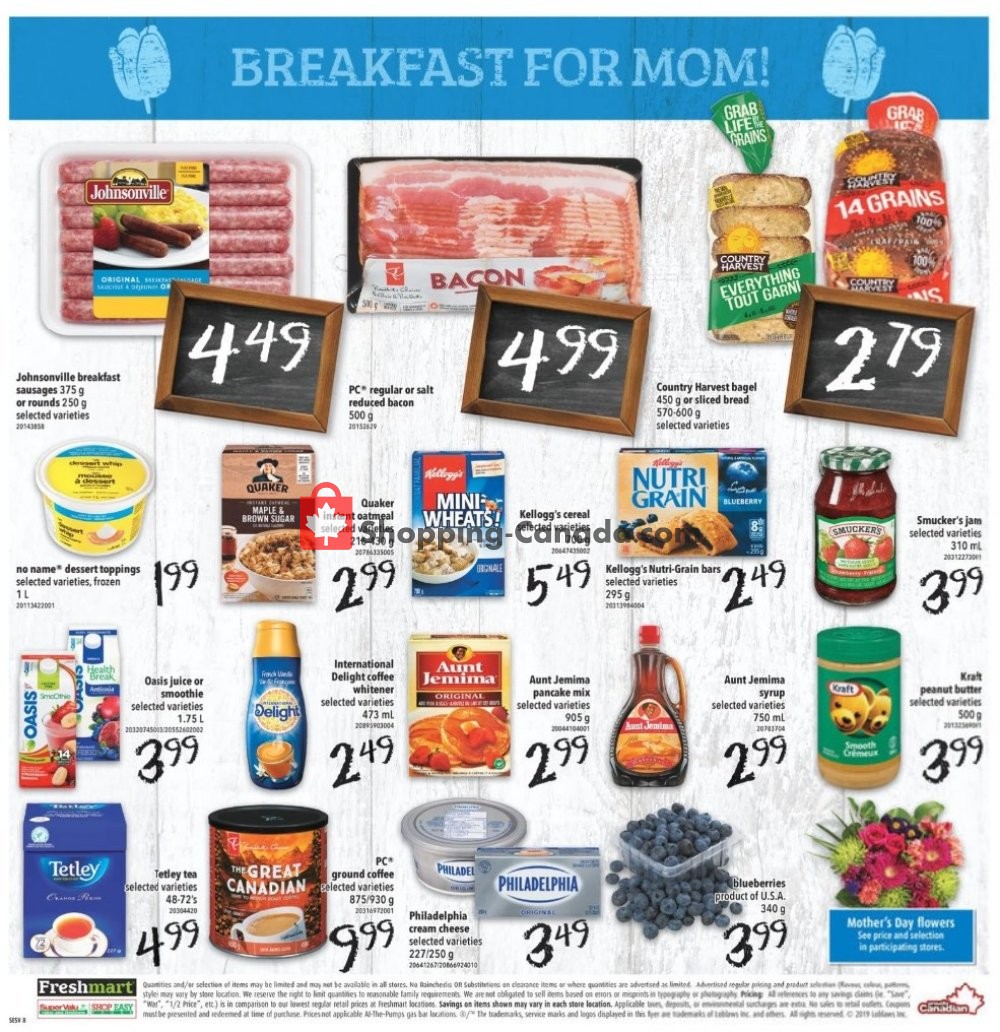 Shop Easy Foods & SuperValu flyer from Friday May 10, 2019 to Thursday May 16, 2019 - page 8