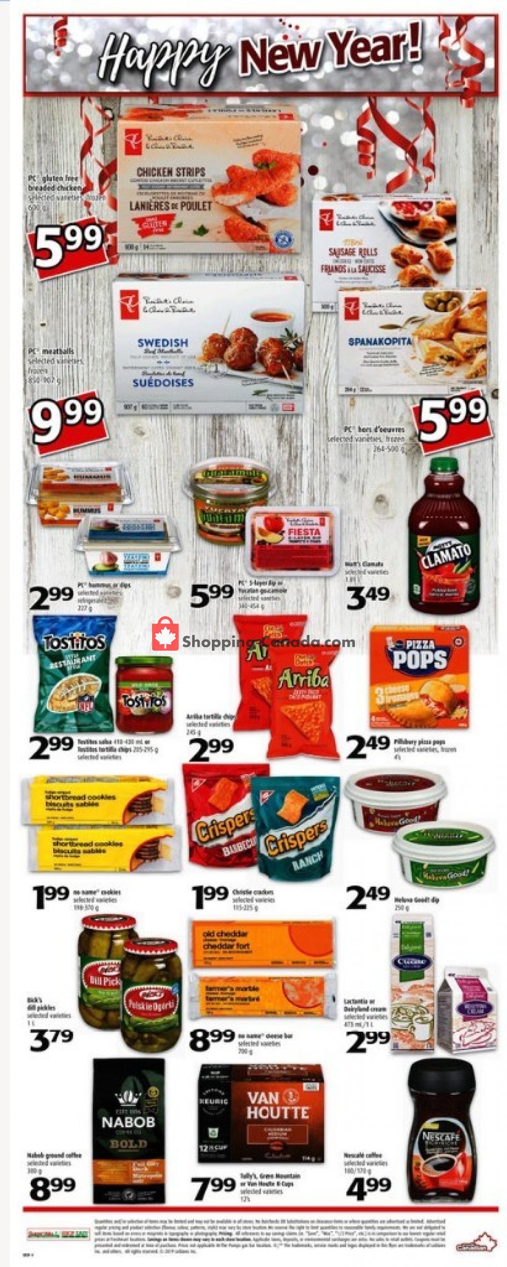 Shop Easy Foods & SuperValu flyer from Friday December 28, 2018 to Thursday January 3, 2019 - page 4