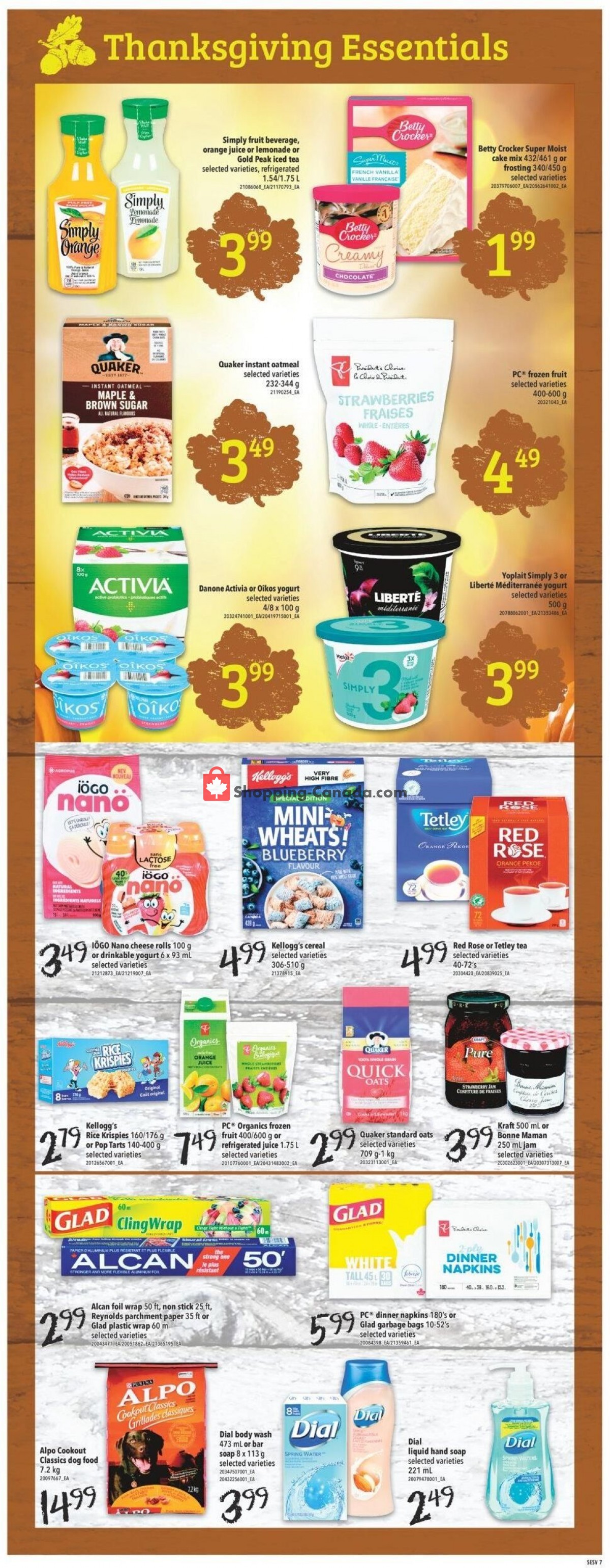 Shop Easy Foods & SuperValu flyer from Friday October 8, 2021 to Thursday October 14, 2021 - page 7