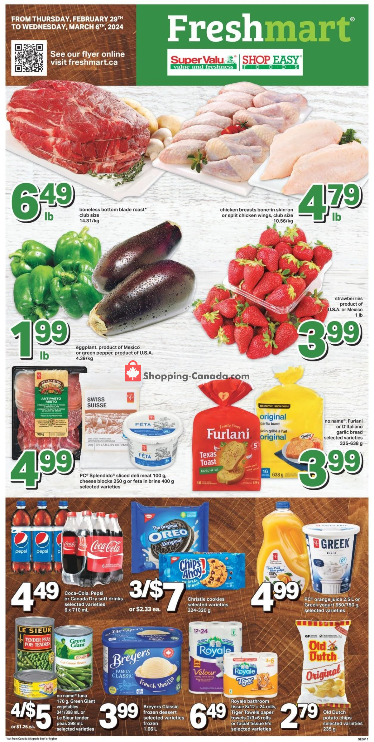 Shop Easy Foods & SuperValu flyer from Thursday February 29, 2024 to Wednesday March 6, 2024 - page 2