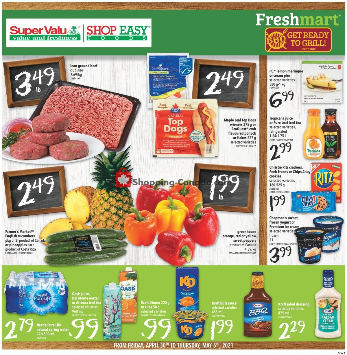 Shop Easy Foods & SuperValu flyer from Friday April 30, 2021 to Thursday May 6, 2021 - page 1