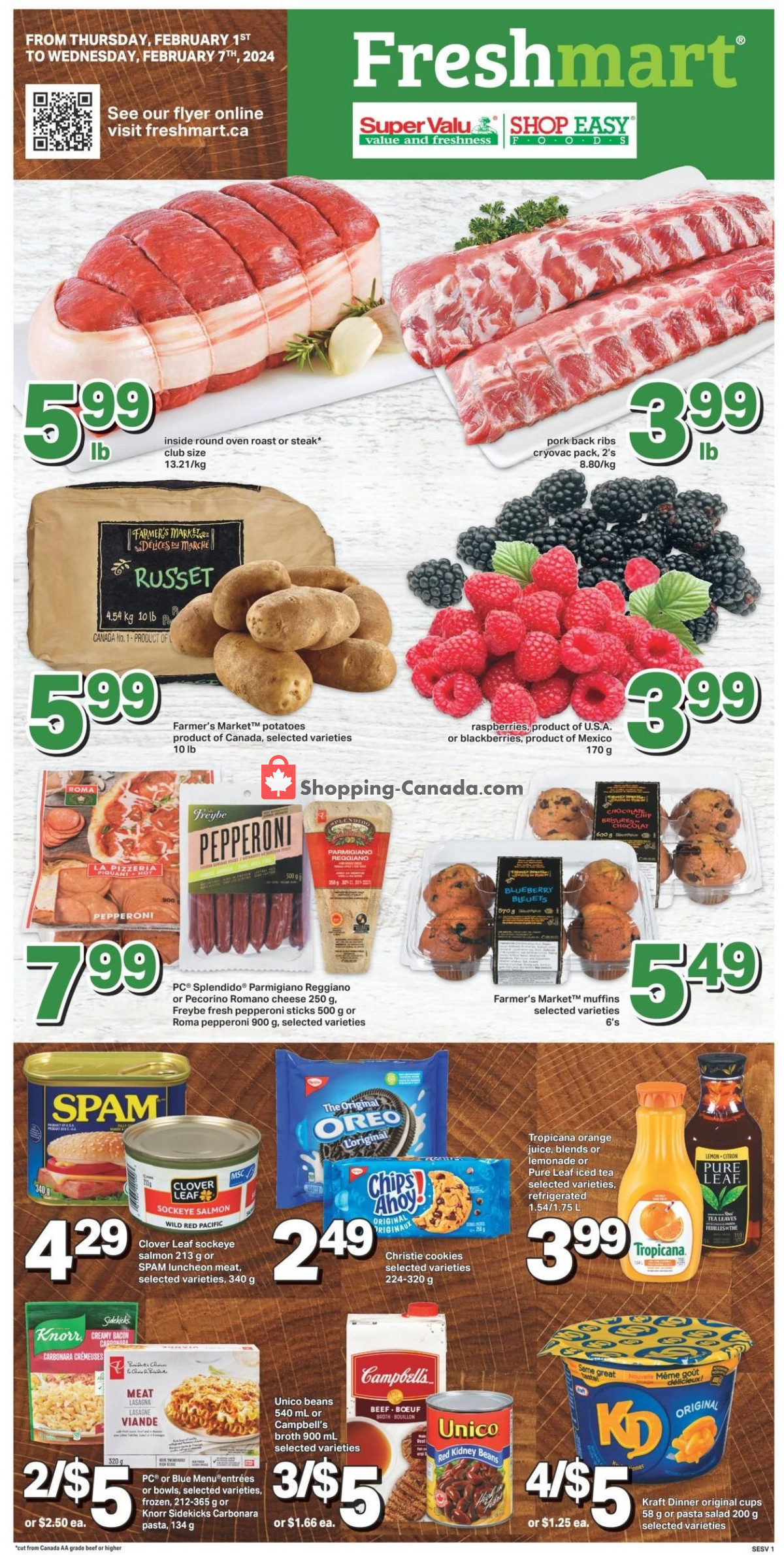 Shop Easy Foods & SuperValu flyer from Thursday February 1, 2024 to Wednesday February 7, 2024 - page 2