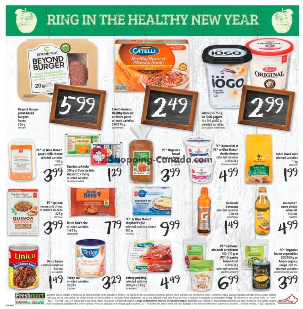 Shop Easy Foods & SuperValu flyer from Friday January 15, 2021 to Thursday January 21, 2021 - page 8