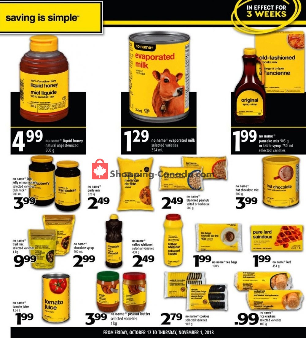 Shop Easy Foods & SuperValu flyer from Friday October 12, 2018 to Thursday November 1, 2018 - page 3