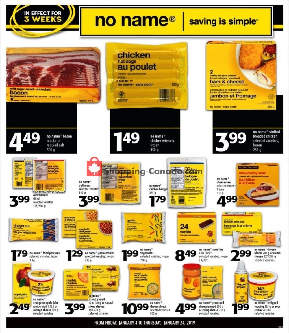 Shop Easy Foods & SuperValu flyer from Friday January 4, 2019 to Thursday January 10, 2019 - page 3