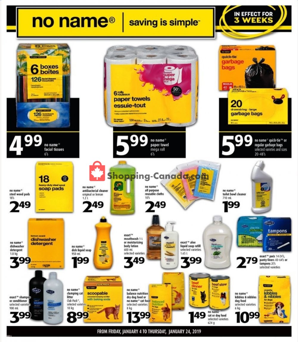 Shop Easy Foods & SuperValu flyer from Friday January 4, 2019 to Thursday January 10, 2019 - page 6