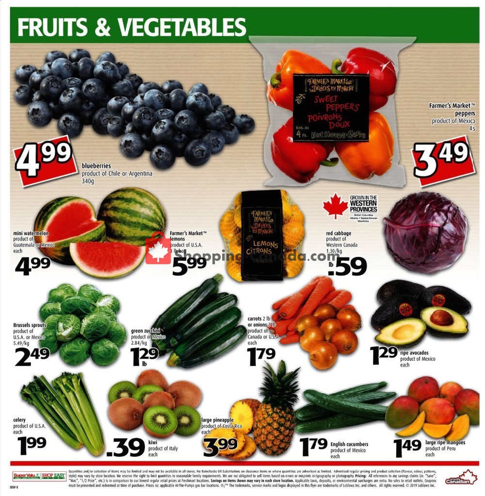 Shop Easy Foods & SuperValu flyer from Friday January 4, 2019 to Thursday January 10, 2019 - page 8
