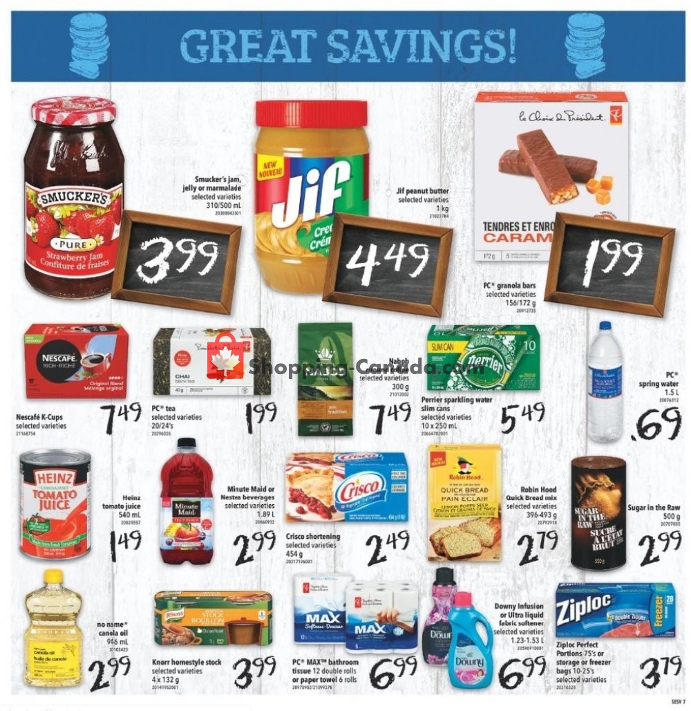 Shop Easy Foods & SuperValu flyer from Friday November 8, 2019 to Thursday November 14, 2019 - page 7