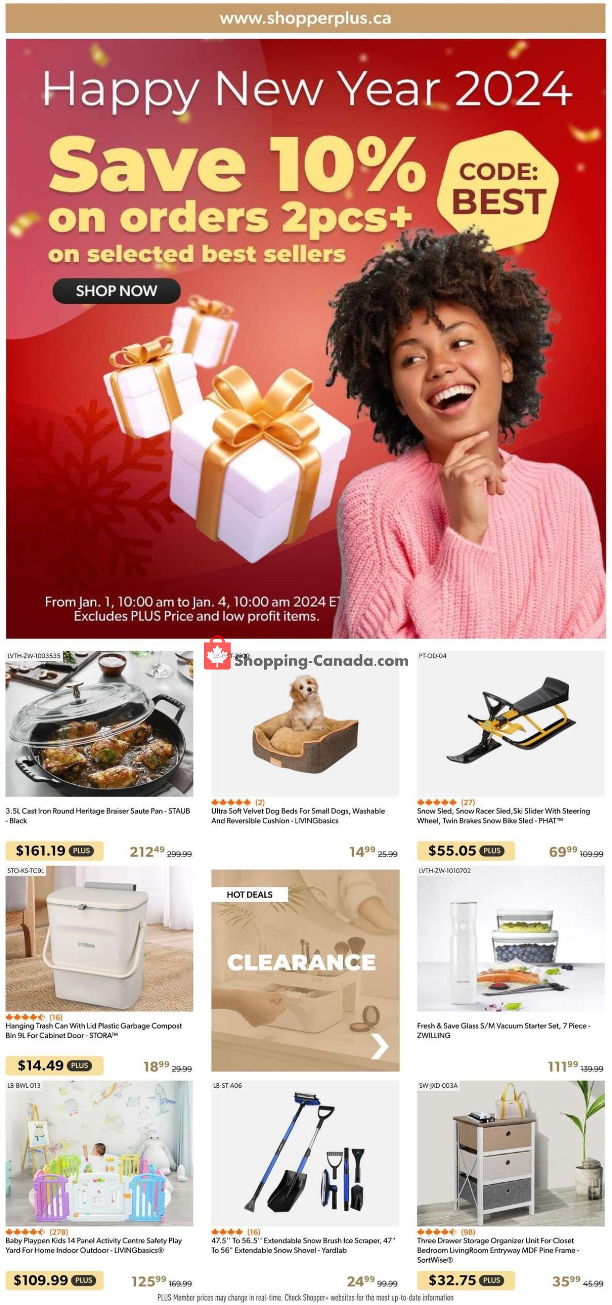Shopper plus flyer from Tuesday January 2, 2024 to Tuesday January 9, 2024 - page 4