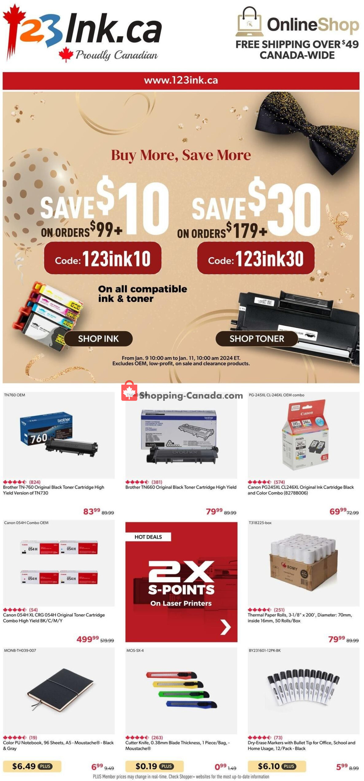 Shopper plus flyer from Tuesday January 9, 2024 to Tuesday January 16, 2024 - page 10