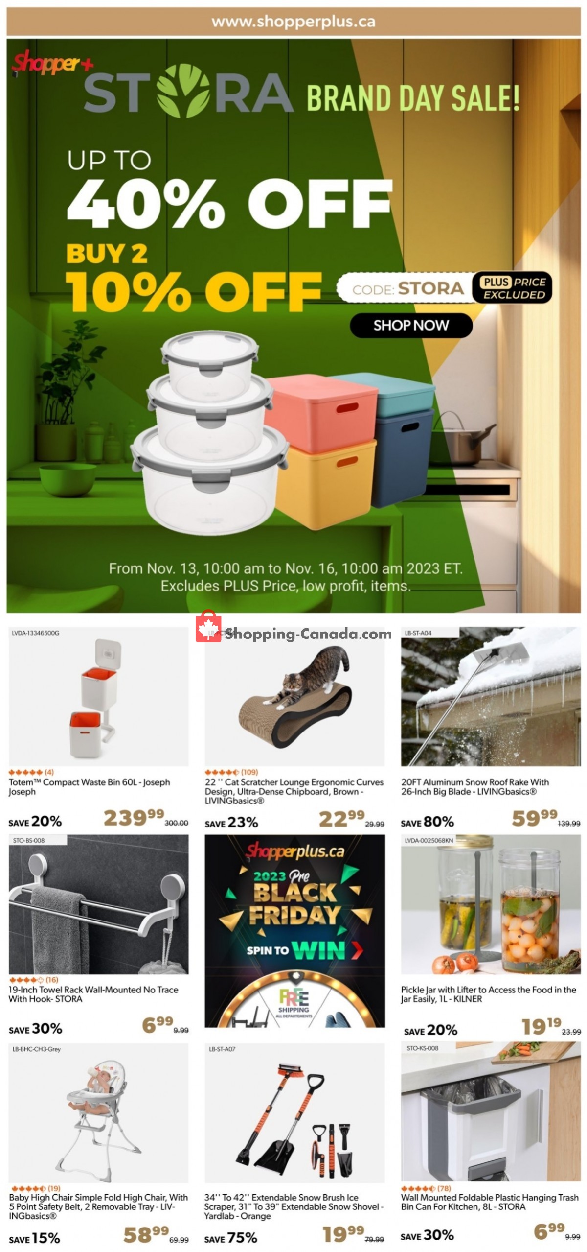 Shopper plus flyer from Tuesday November 14, 2023 to Tuesday November 21, 2023 - page 4