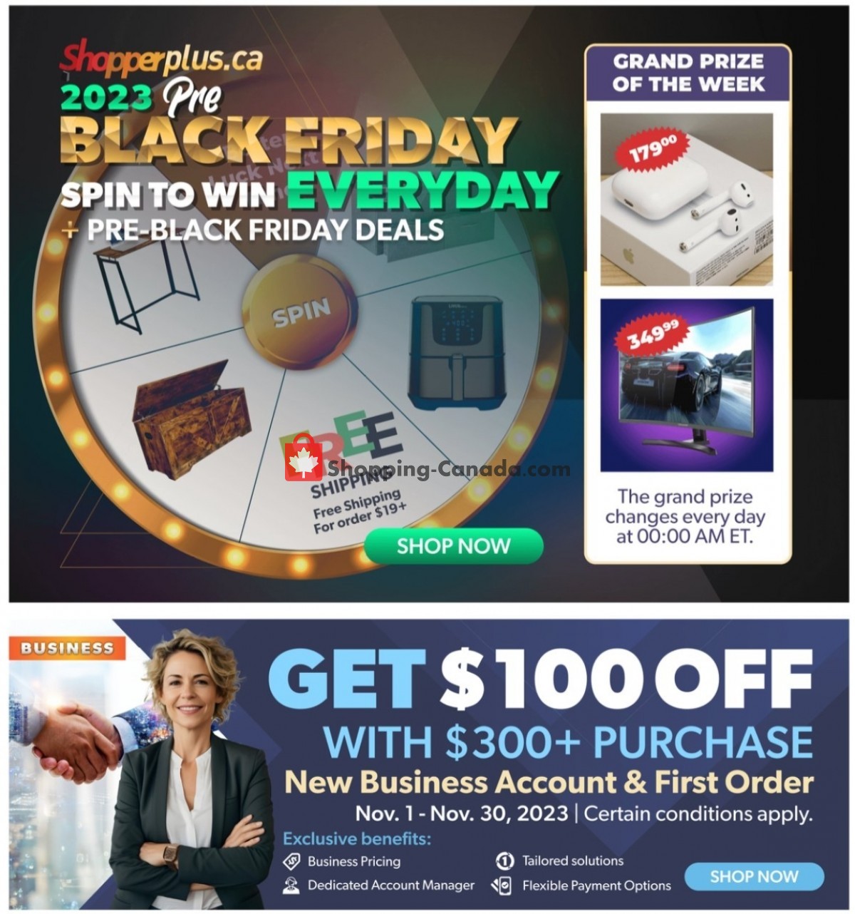 Shopper plus flyer from Tuesday November 7, 2023 to Tuesday November 14, 2023 - page 2