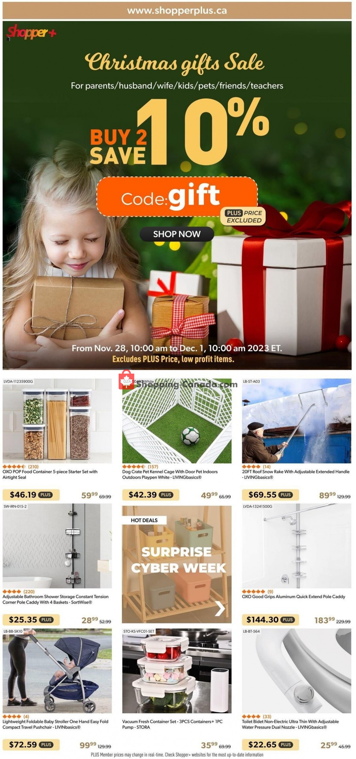 Shopper plus flyer from Tuesday November 28, 2023 to Tuesday December 5, 2023 - page 4