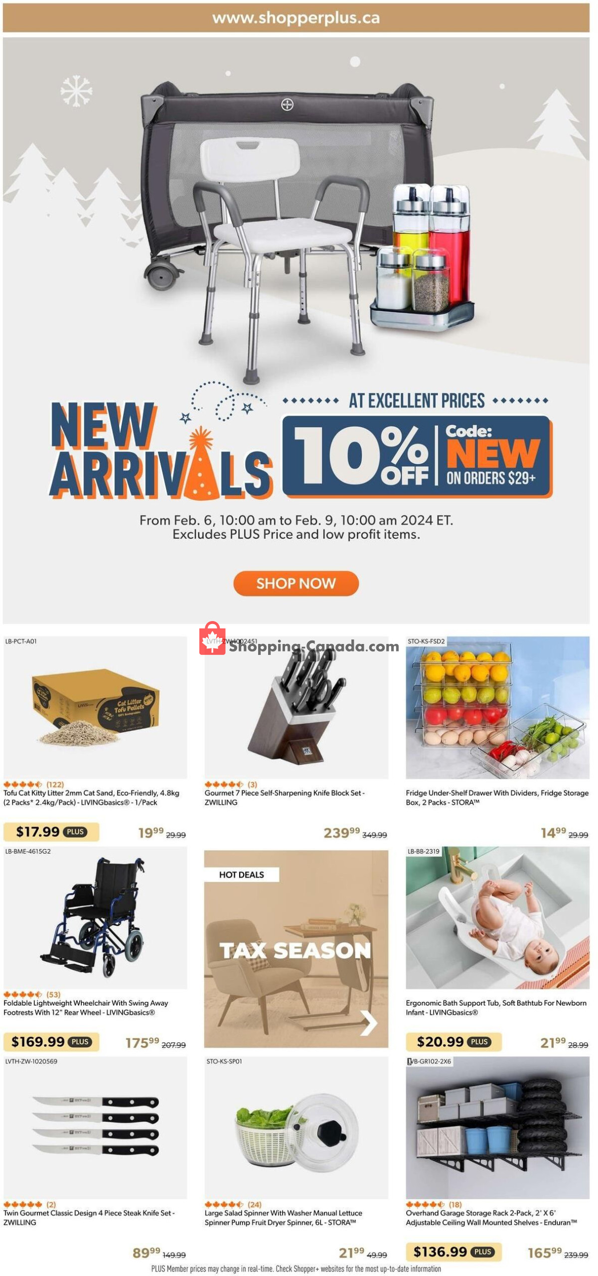 Shopper plus flyer from Tuesday February 6, 2024 to Tuesday February 13, 2024 - page 4