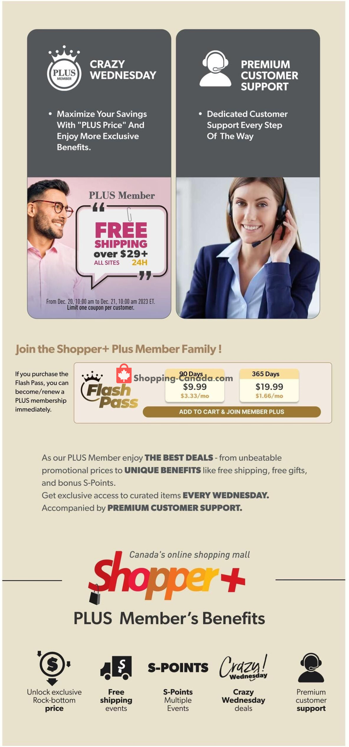 Shopper plus flyer from Tuesday December 19, 2023 to Monday December 25, 2023 - page 6