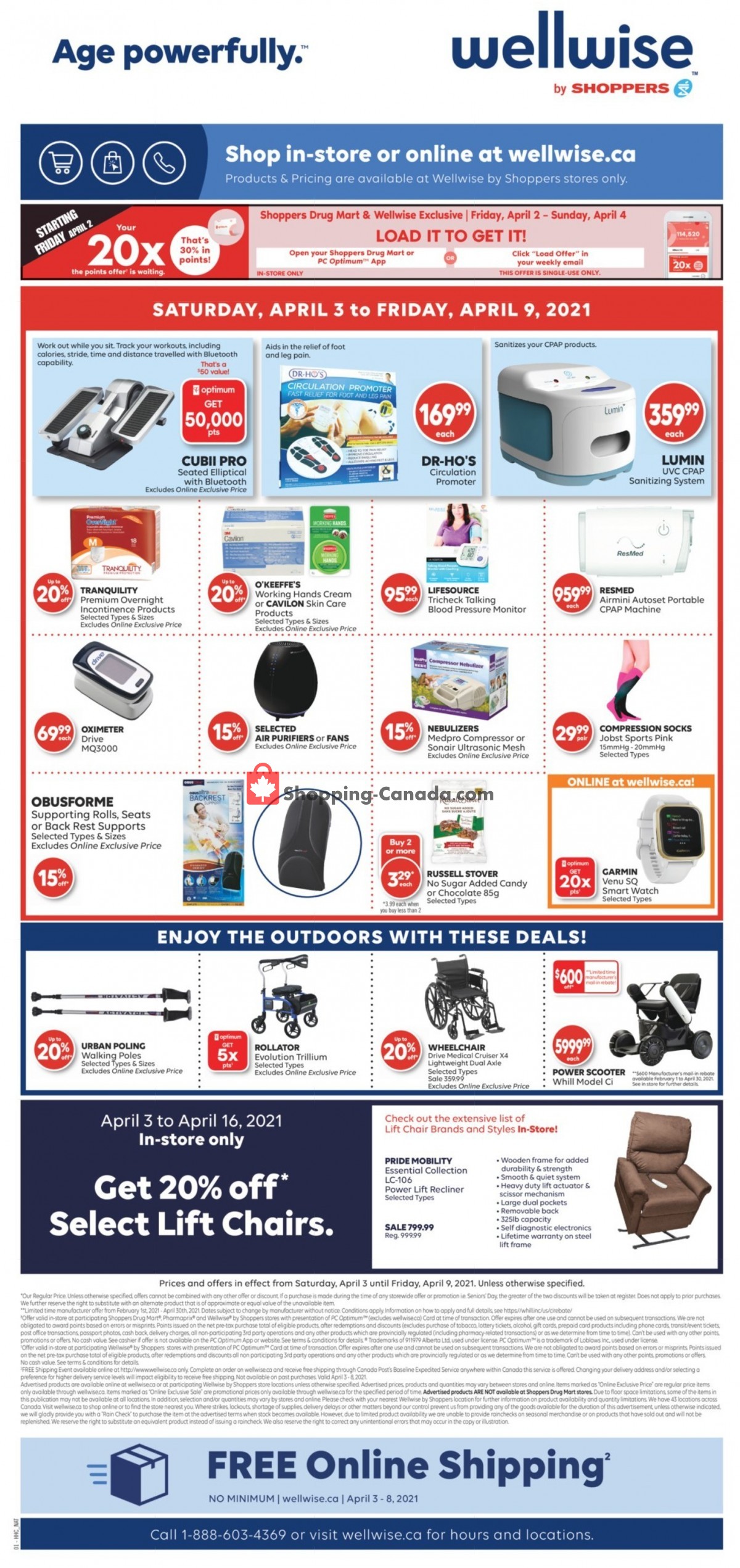 Shoppers Drug Mart flyer from Saturday April 3, 2021 to Thursday April 8, 2021 - page 16