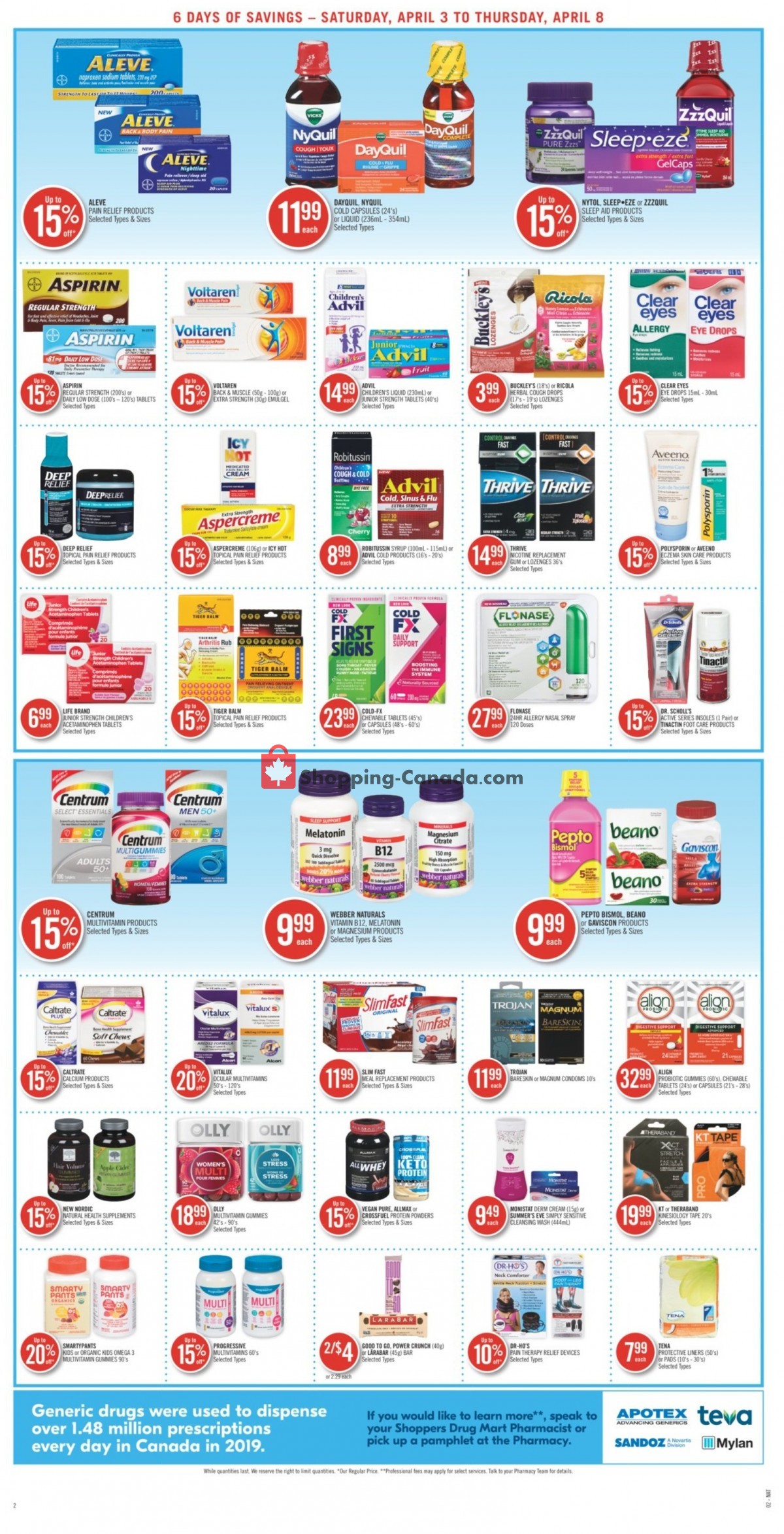 Shoppers Drug Mart flyer from Saturday April 3, 2021 to Thursday April 8, 2021 - page 5