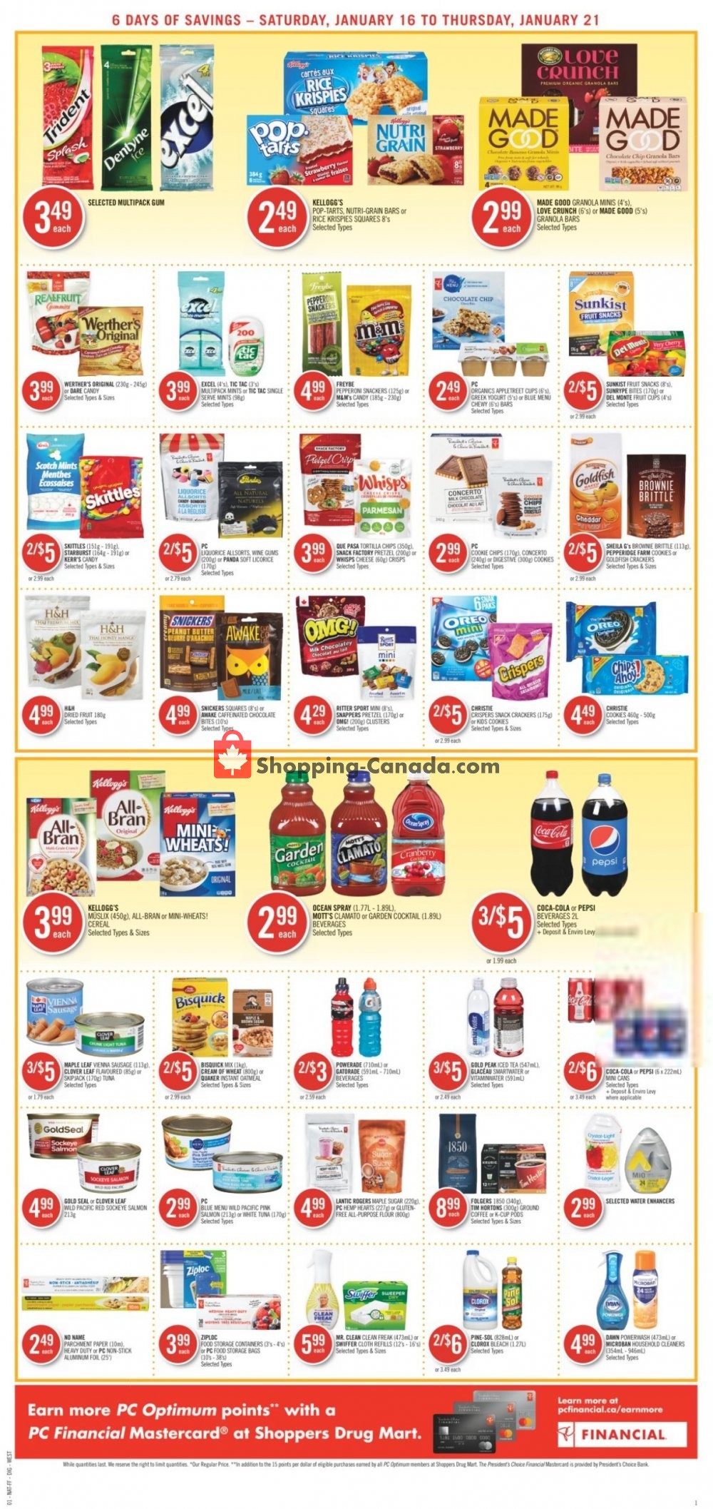 Shoppers Drug Mart flyer from Saturday January 16, 2021 to Thursday January 21, 2021 - page 7