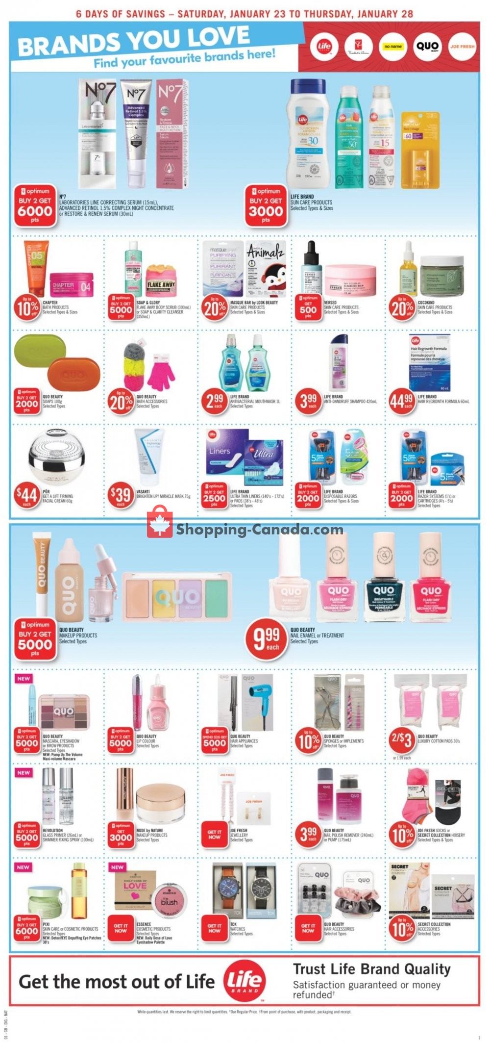 Shoppers Drug Mart flyer from Saturday January 23, 2021 to Thursday January 28, 2021 - page 12