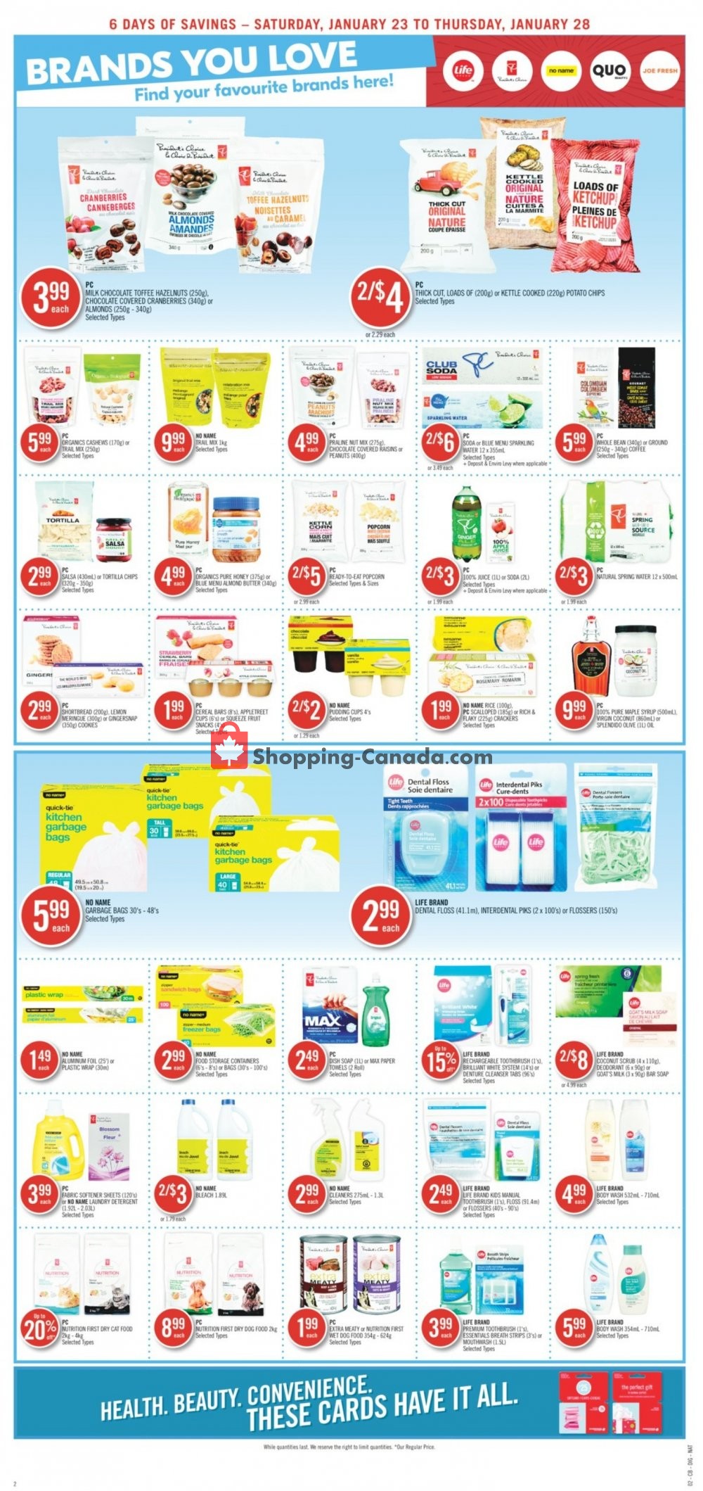 Shoppers Drug Mart flyer from Saturday January 23, 2021 to Thursday January 28, 2021 - page 13