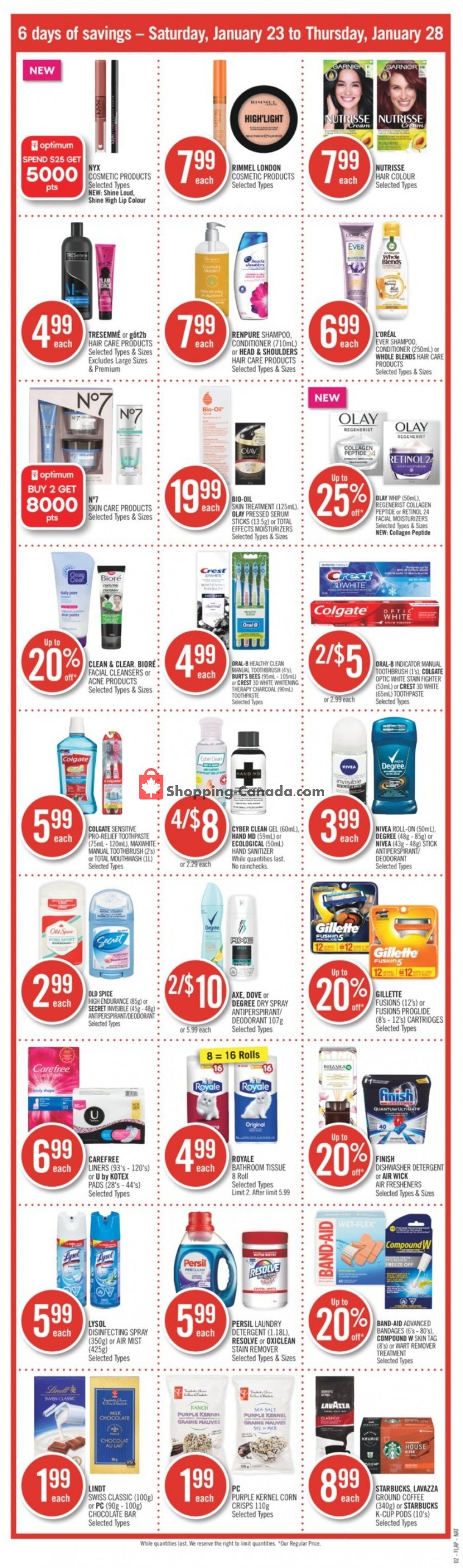 Shoppers Drug Mart flyer from Saturday January 23, 2021 to Thursday January 28, 2021 - page 3