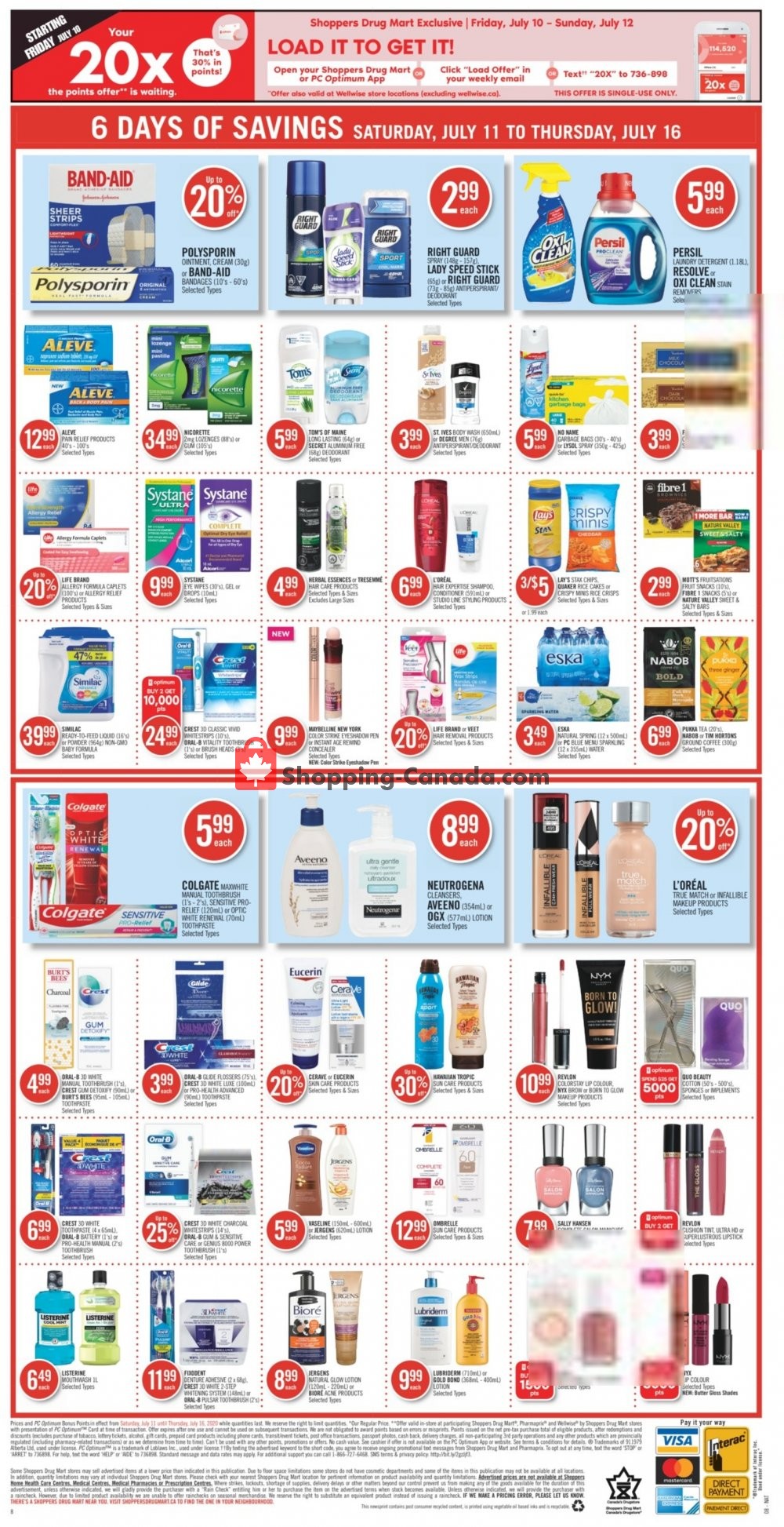 Shoppers Drug Mart flyer from Saturday July 11, 2020 to Thursday July 16, 2020 - page 15