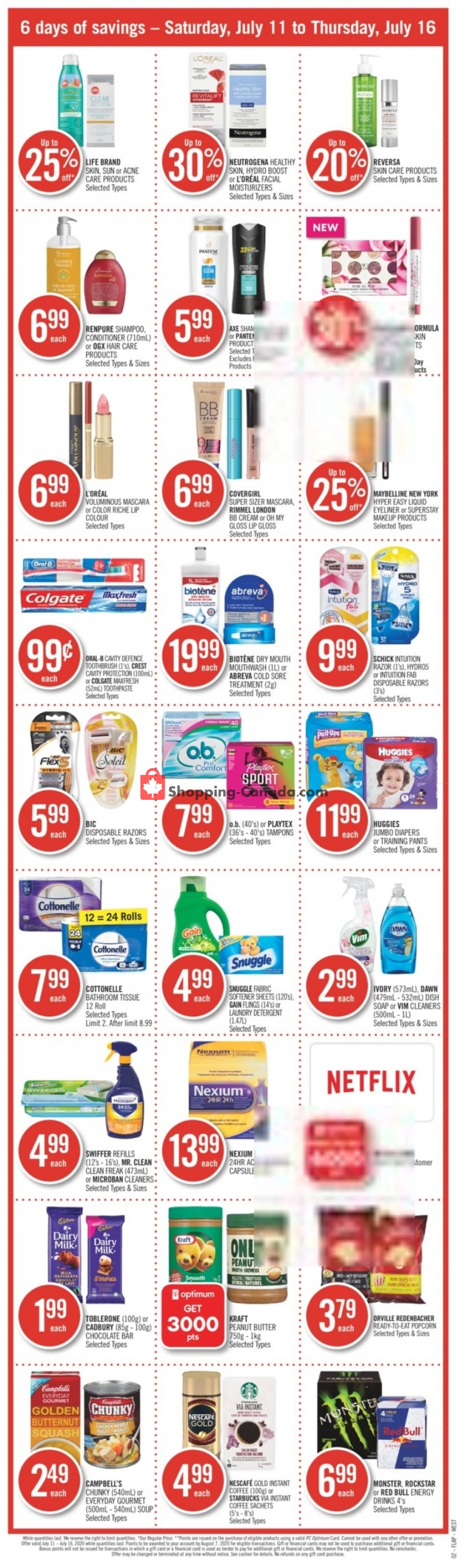 Shoppers Drug Mart flyer from Saturday July 11, 2020 to Thursday July 16, 2020 - page 3