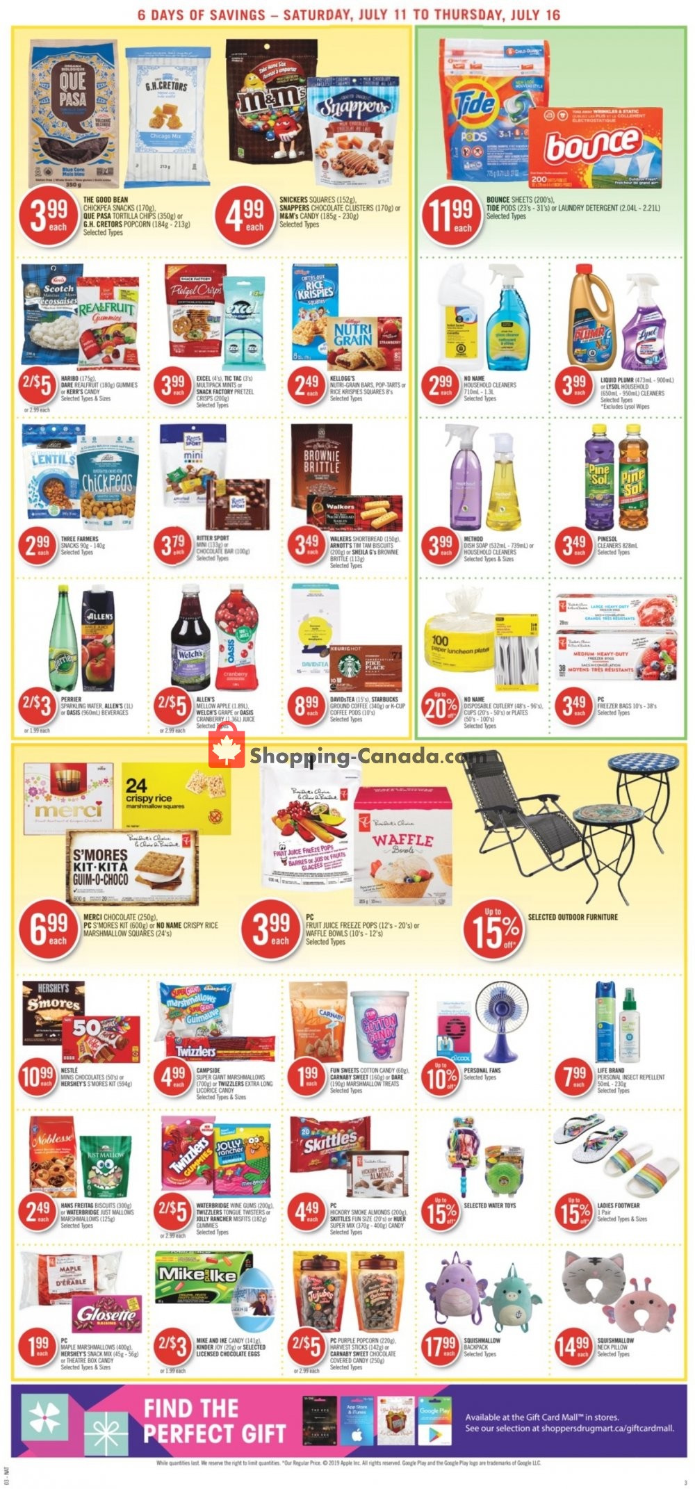 Shoppers Drug Mart flyer from Saturday July 11, 2020 to Thursday July 16, 2020 - page 6