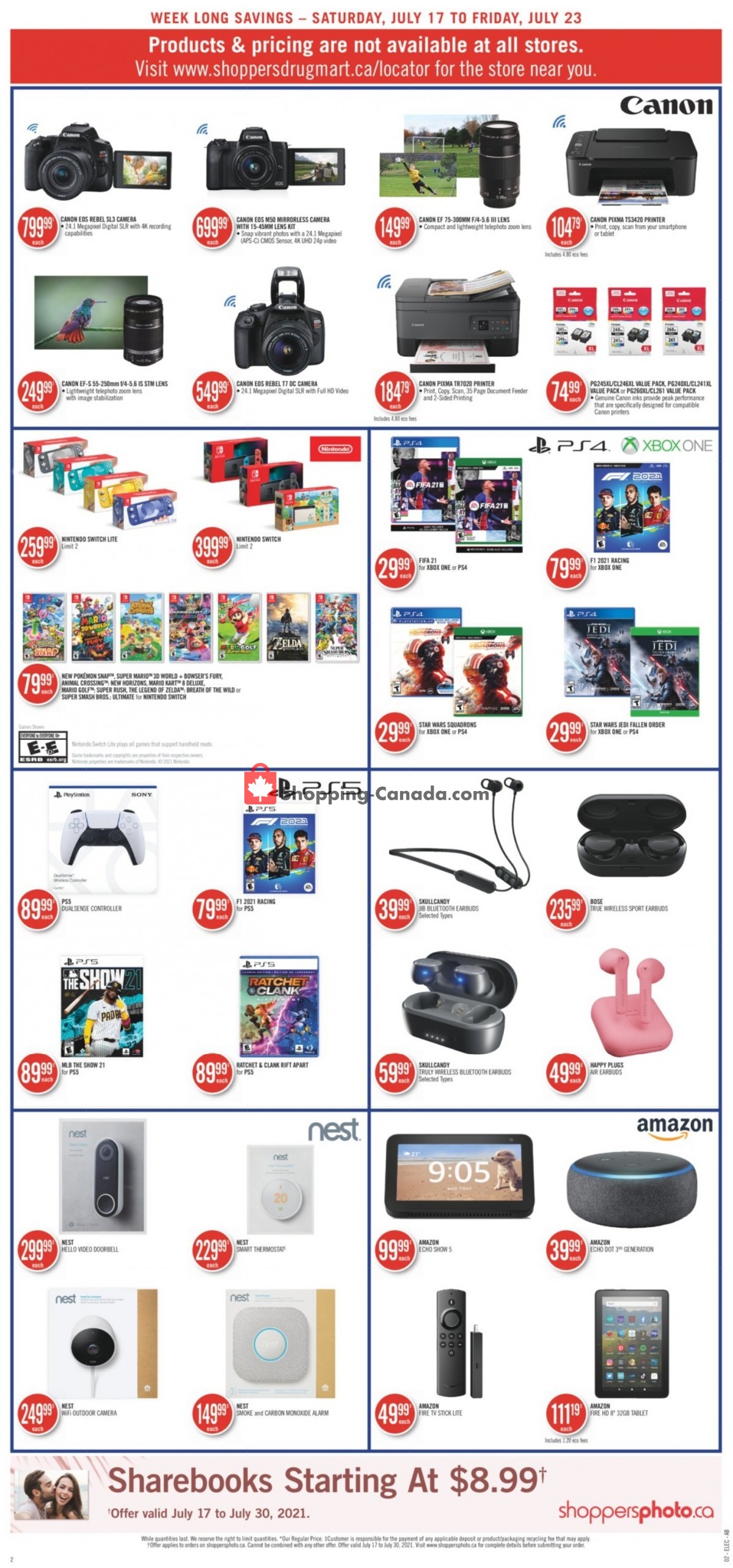 Shoppers Drug Mart flyer from Saturday July 17, 2021 to Friday July 23, 2021 - page 16