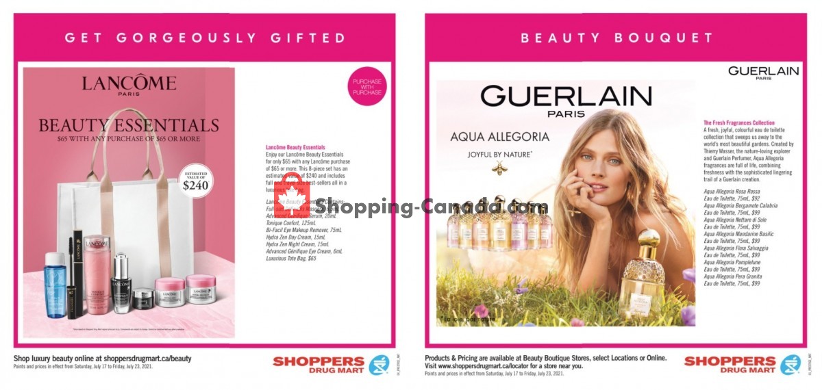 Shoppers Drug Mart flyer from Saturday July 17, 2021 to Friday July 23, 2021 - page 17