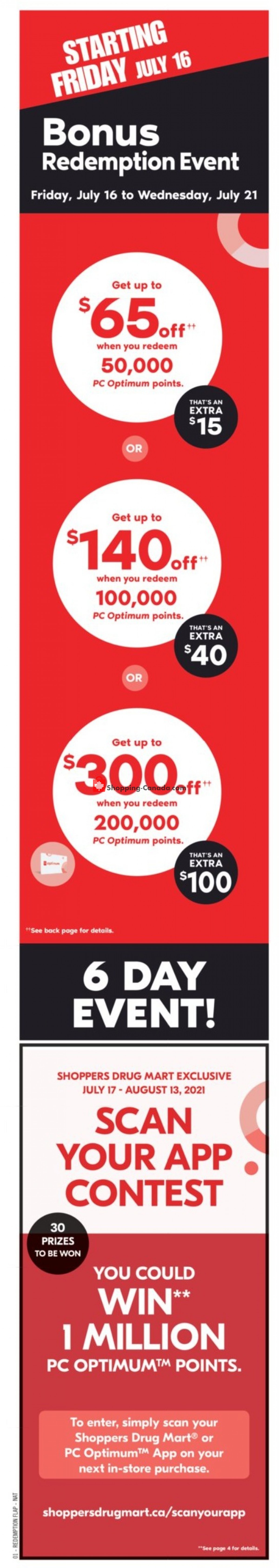 Shoppers Drug Mart flyer from Saturday July 17, 2021 to Friday July 23, 2021 - page 2