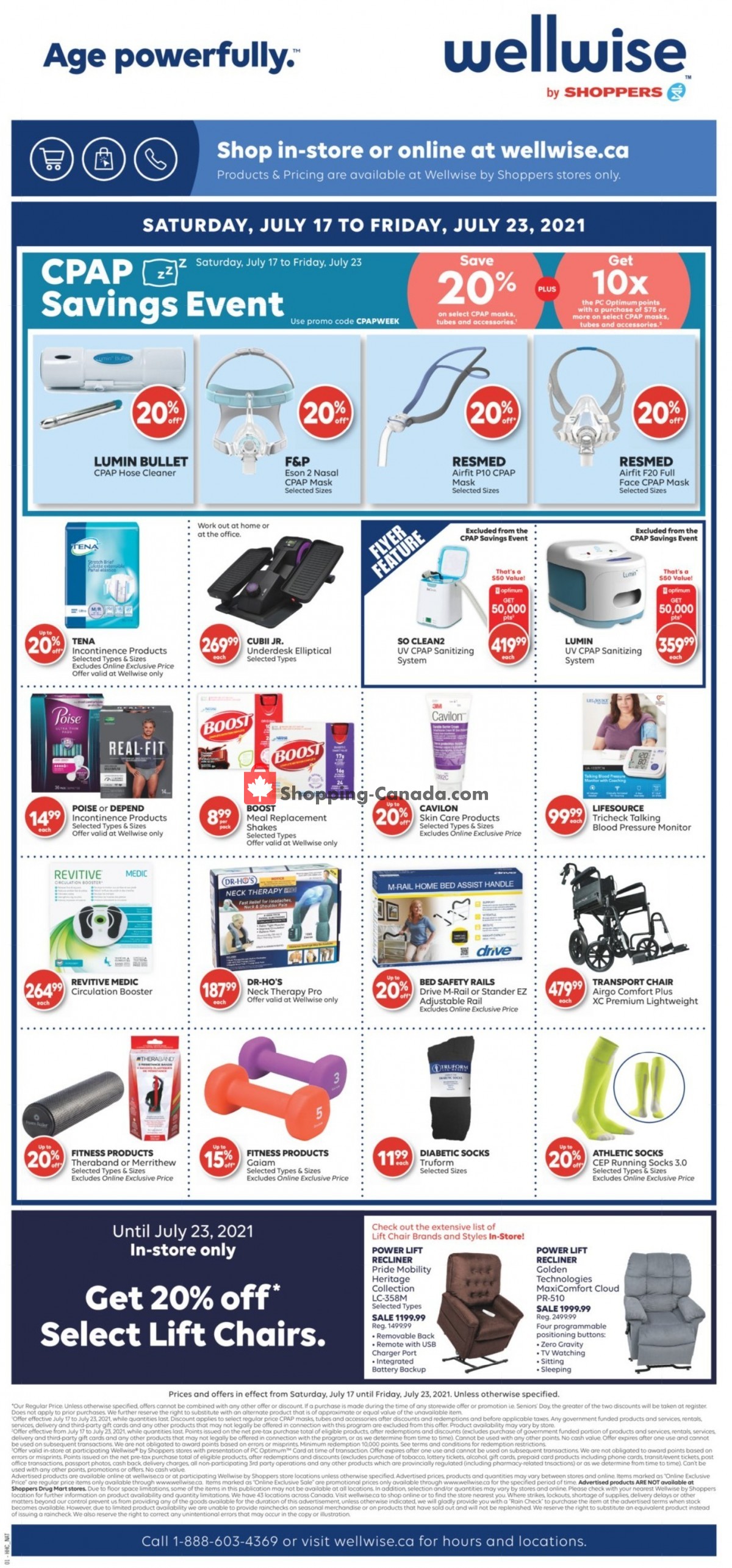 Shoppers Drug Mart flyer from Saturday July 17, 2021 to Friday July 23, 2021 - page 24