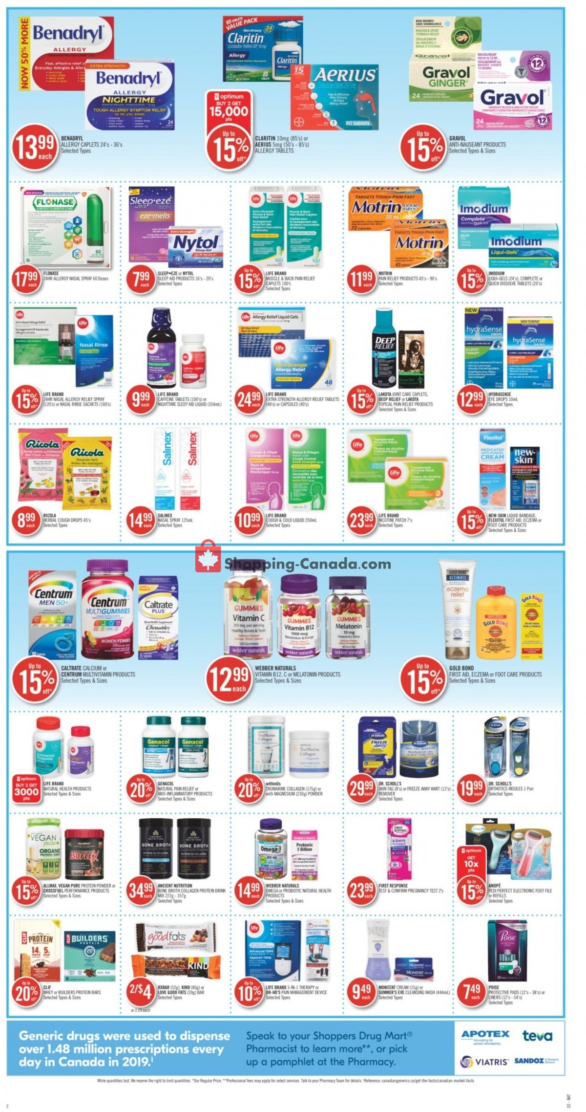Shoppers Drug Mart flyer from Saturday July 17, 2021 to Friday July 23, 2021 - page 7