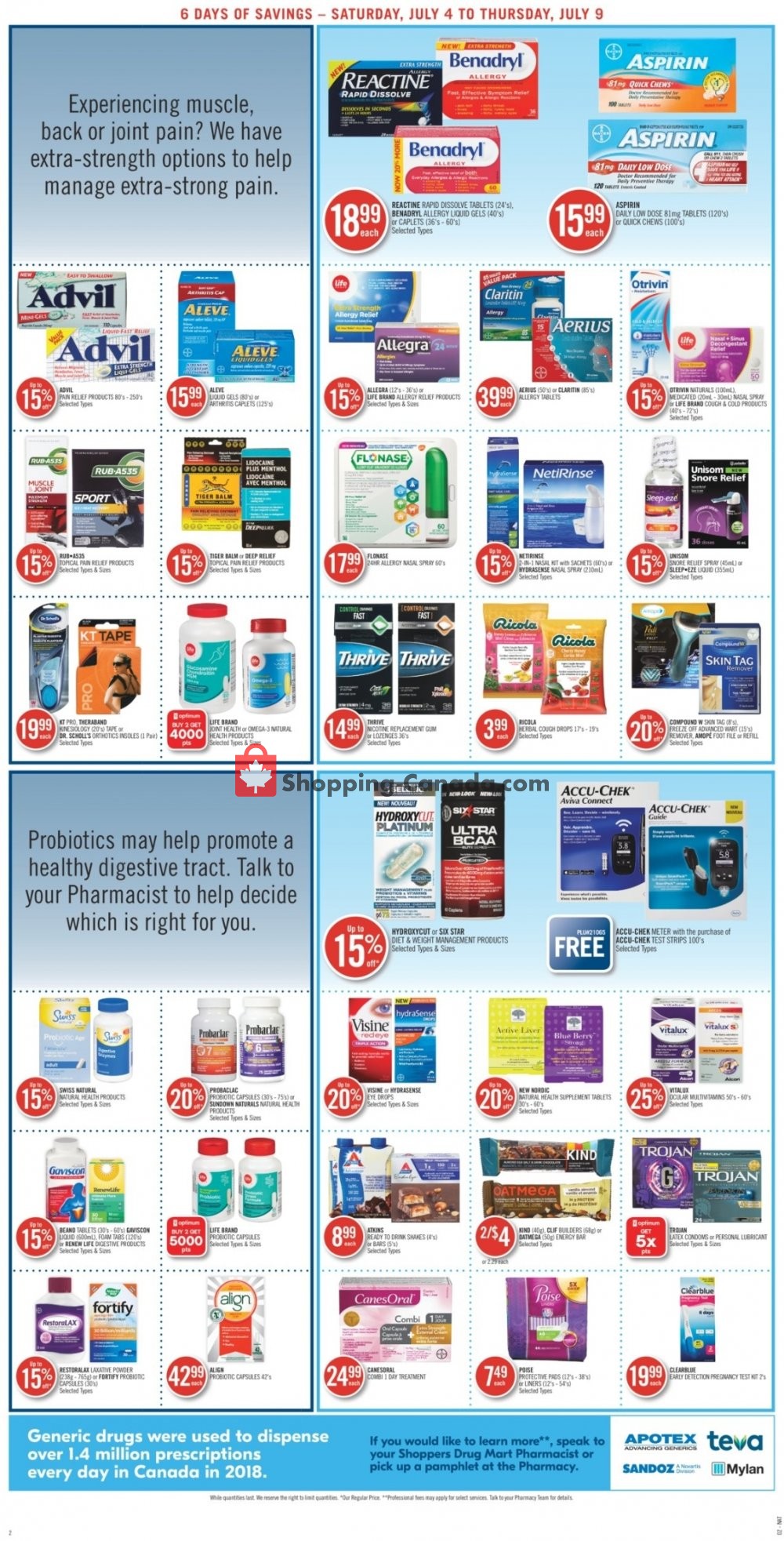 Shoppers Drug Mart flyer from Saturday July 4, 2020 to Thursday July 9, 2020 - page 5