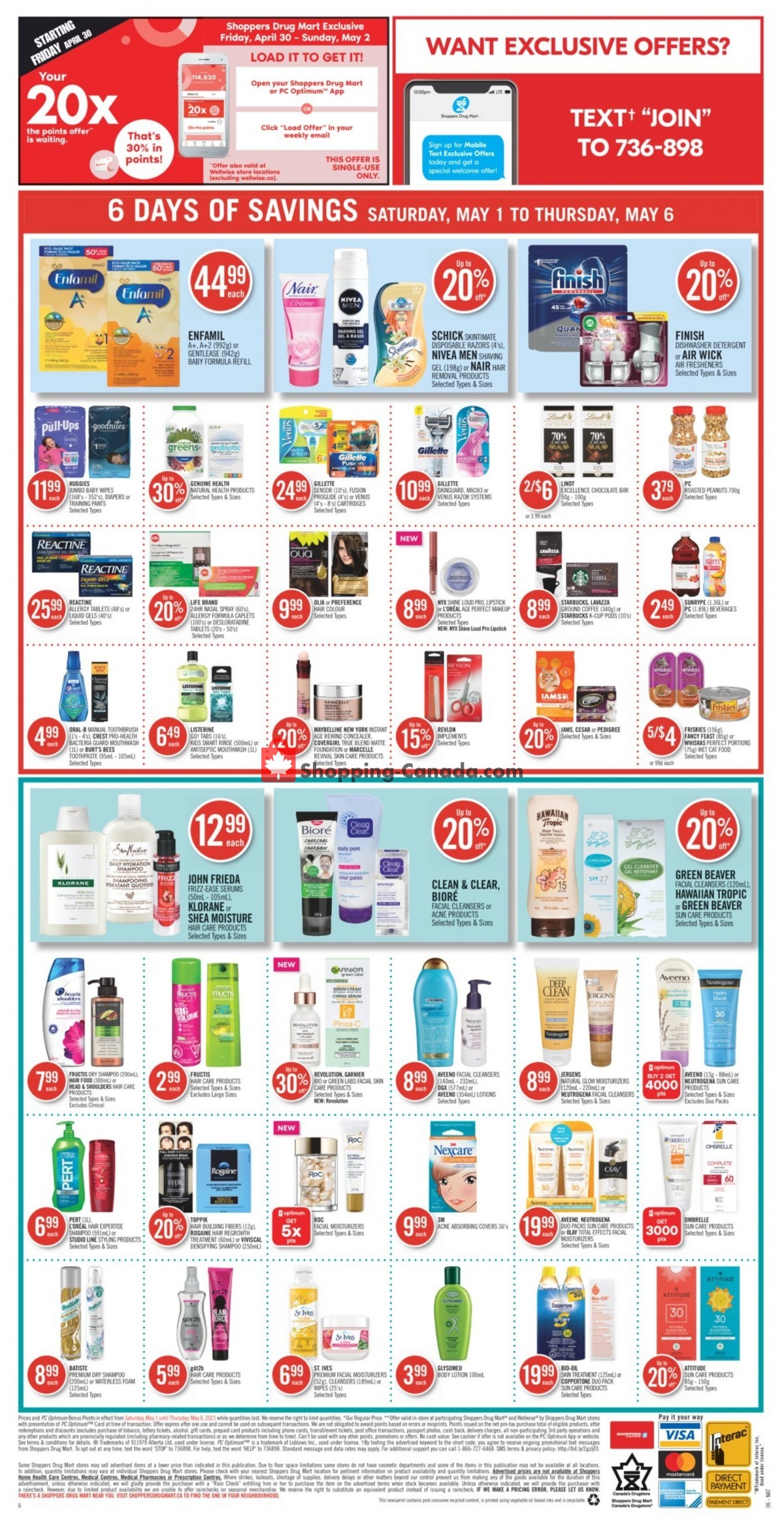 Shoppers Drug Mart flyer from Saturday May 1, 2021 to Thursday May 6, 2021 - page 16