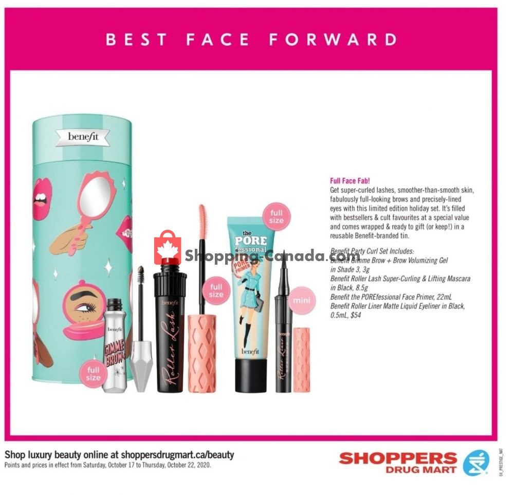 Shoppers Drug Mart flyer from Saturday October 17, 2020 to Thursday October 22, 2020 - page 12