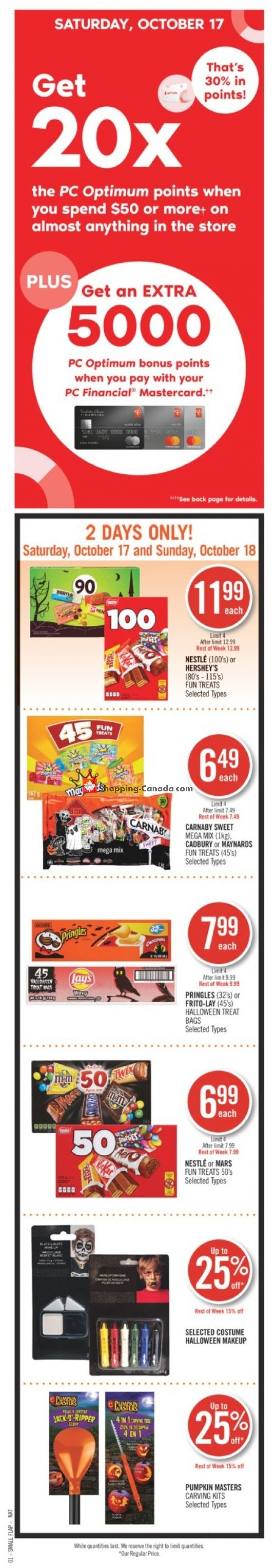 Shoppers Drug Mart flyer from Saturday October 17, 2020 to Thursday October 22, 2020 - page 2